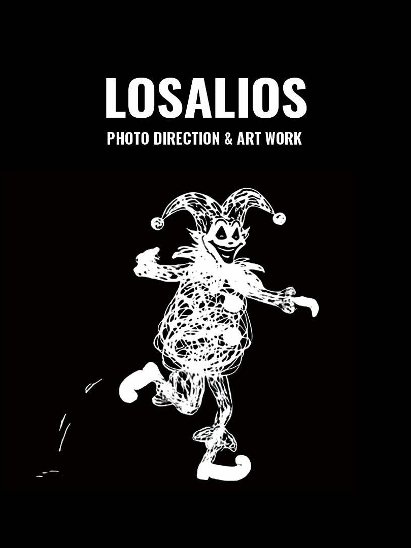 黒い背景にメインキャラクター「ダンシングジョーカー」のイラスト